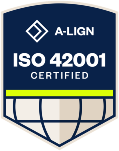 ISO 42001 certified by A-LIGN